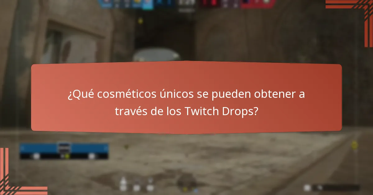 ¿Qué mejoras de personajes están disponibles a través de los Twitch Drops?